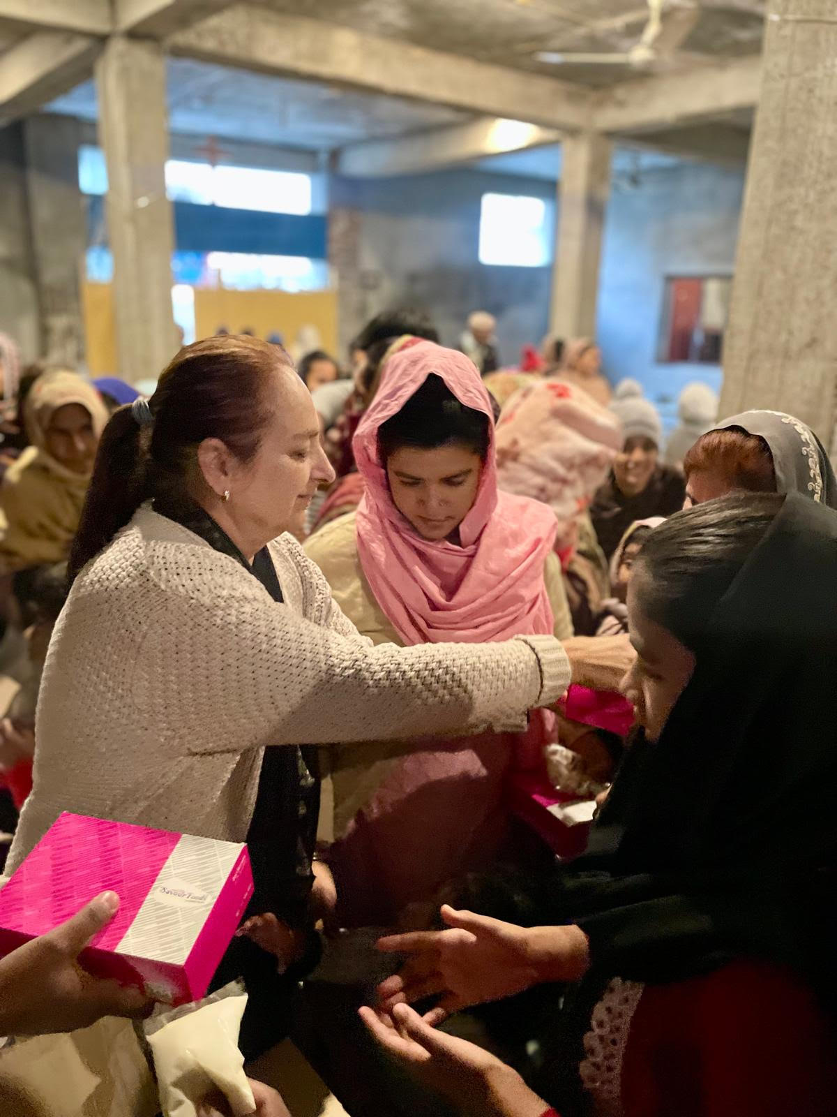 Food distribution in Islamabad